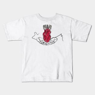 Single Line - Claddagh Kids T-Shirt